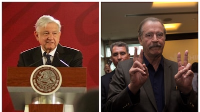 AMLO aseguró que Vicente Fox conocía sobre el robo de combustible; y así le contestó el expresidente