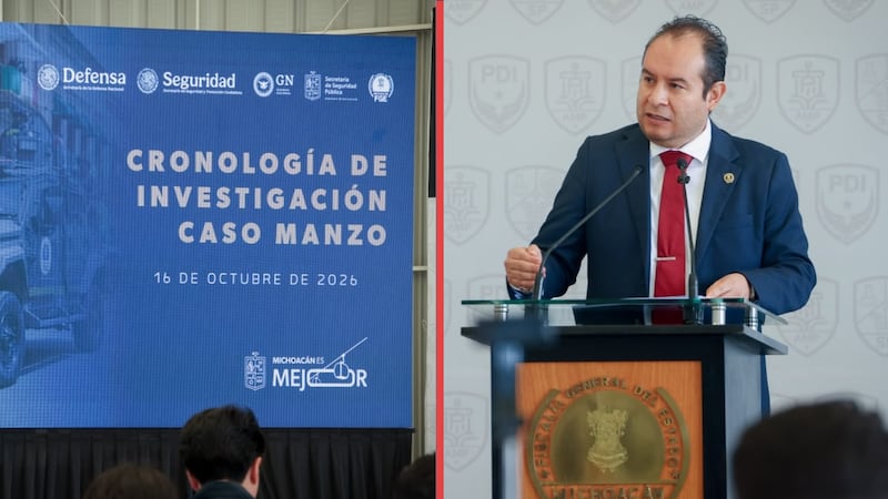 Fiscalía de Michoacán descarta móvil político en el asesinato Carlos Manzo