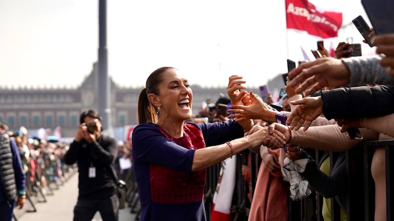 “No vencerán al pueblo de México y a su Presidenta”, dice Sheinbaum a opositores