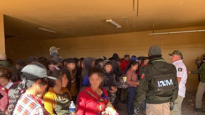 Los menores de edad y las familias fueron puestos a resguardo del DIF