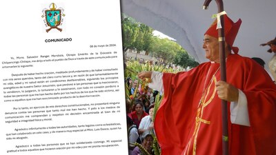 Dijo que tomó la decisión de ofrecer perdón tras hacer oración