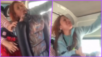 VIDEO: Mujer golpea a pasajero de combi y amenaza con meterlo a la cárcel por contestar agresión