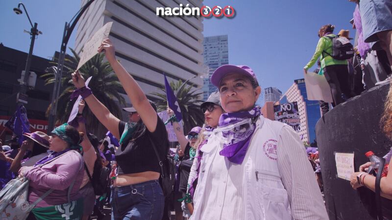 Marcha del #8M rompió récord en CDMX ¿Cuántas mujeres acudieron?