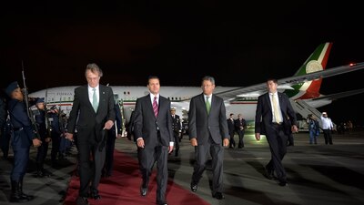 Enrique Peña Nieto está en Perú desde este viernes por la noche