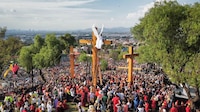 Pasión de Cristo 2026 reúne a más de 2 millones 800 mil asistentes en Iztapalapa