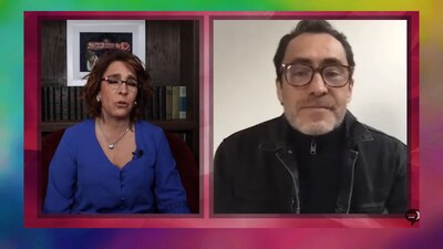 El actor le dijo a Fernanda Familiar que él está obligado a creer en AMLO