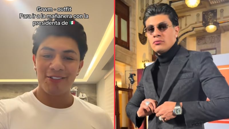 ‘El Bogueto’ comparte su ‘arréglate conmigo’ para ir a la mañanera de Sheinbaum