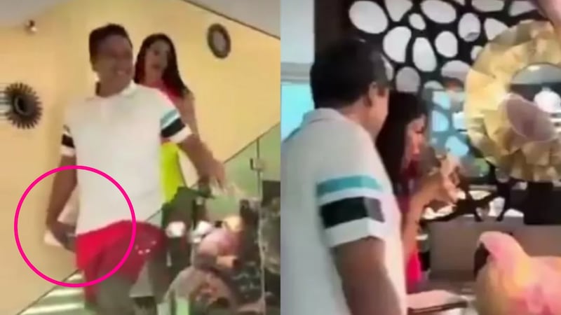 Señalan a edil de Chignahuapan por presunto fajo de billetes como regalo de San Valentín