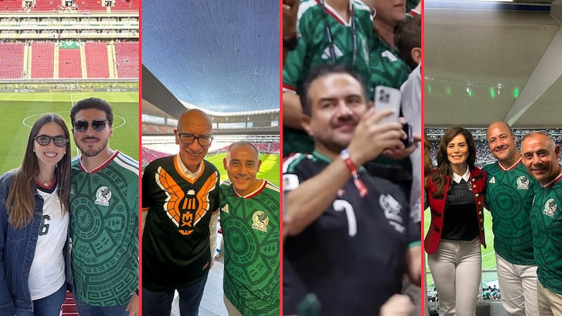 ¿Quiénes fueron los políticos que acudieron al partido de México vs. Corea del Sur?