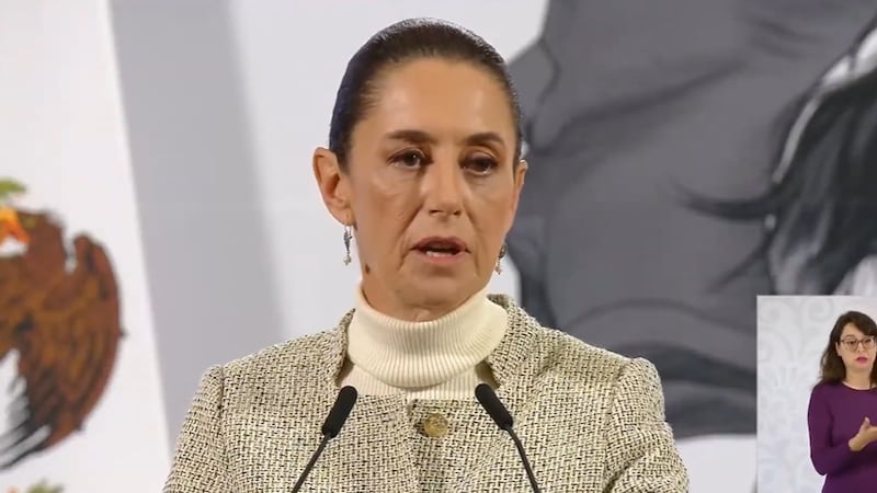 El agresor de María Elena Ríos está detenido y Citlalli Hernández está con ella: Sheinbaum