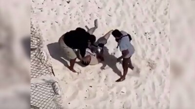 El vendedor no quiso pagar su derecho de piso por trabajar en la zona y fue agredido