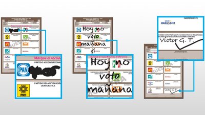 Varios partidos tuvieron menor apoyo que el rechazo de los anulistas