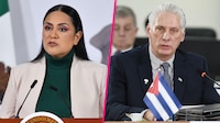 Presidente de Cuba felicita a Ariadna Montiel tras asumir dirigencia de Morena