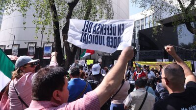 Los trabajadores del PJ están en protesta desde finales del mes de agosto