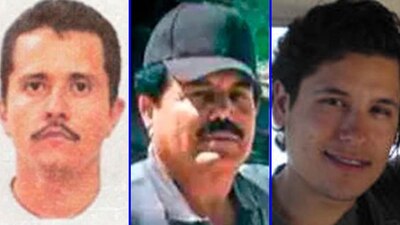 Tres se los capos más buscados por EU salieron de esta lista