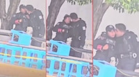 Investigan a pareja de policías de Aguascalientes tras video viral por conductas inapropiadas