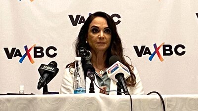 La empresaria aceptó la candidatura que le propuso la alianza PAN-PRI-PRD
