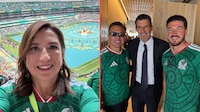 Políticos se ponen ‘la verde’ para apoyar a la Selección Mexicana en el partido contra Sudáfrica