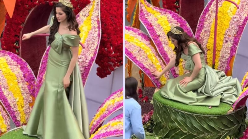 VIDEO: Preocupa desvanecimiento de Fátima Bosch durante un desfile en Ecuador