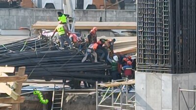 Los heridos fueron trasladados para su atención médica