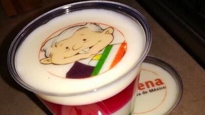 La tradicional caricatura de Andrés Manuel aparece en las gelatinas