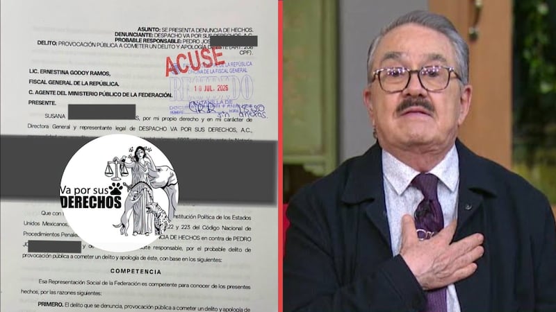 Denuncian a Pedro Sola ante la FGR por presunta apología al maltrato animal