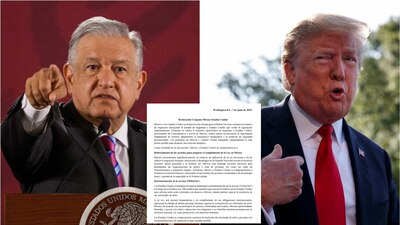 El presidente mexicano celebró el acuerdo con el presidente Trump