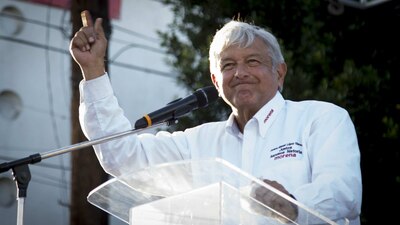 El candidato de Morena explicó que recorre 600 km diarios.