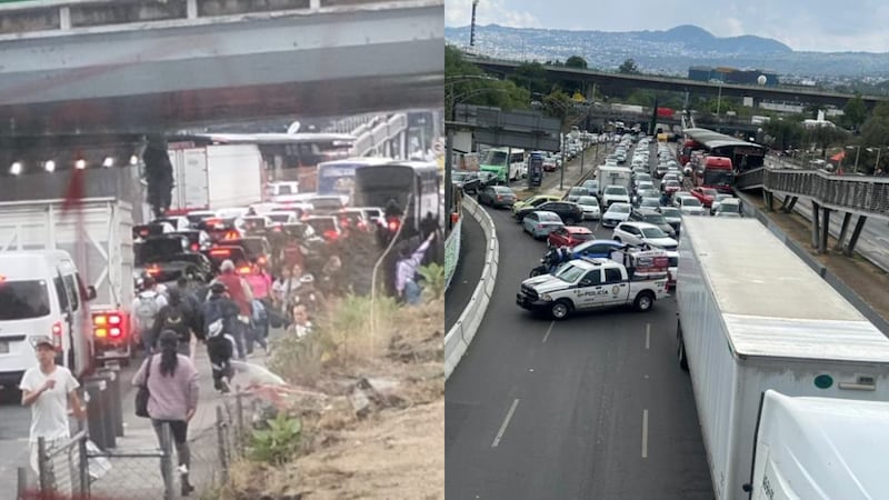 ¿Qué está pasando en Insurgentes Sur? Esto sabemos del fuerte congestionamiento vial