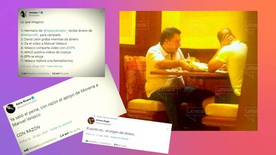 Carlos Loret de Mola mostró un video donde el hermano de AMLO recibe dinero