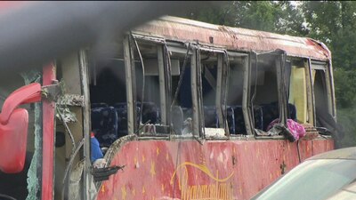 De acuerdo con medios internacionales, el accidente ocurrió debido a una falla en los neumáticos