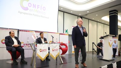 El panista aseguró que está en pláticas con Movimiento Ciudadano para una alianza en el 2024