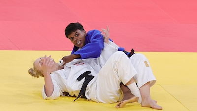La mexicana Prisca Awiti llegó a las semifinales de Judo, en la categoría de los -63 kilogramos