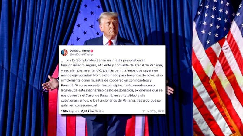 Trump buscaría exigir que devuelvan el Canal de Panamá a EU