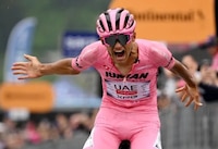 Ciclista mexicano, Isaac del Toro, gana etapa 17 en Giro de Italia 2025; se acerca al título