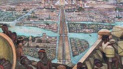 El imperio mexica o azteca tenía como capital a Tenochtitlan.