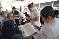 Brugada inaugura plan de vacunación invernal contra COVID-19 e influenza en CDMX