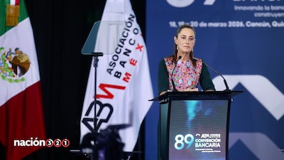 Claudia Sheinbaum en la Convención Bancaria
