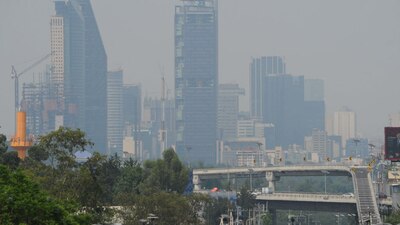 Así se ve la Ciudad de México por la contaminación