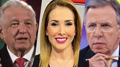 Frente a los señalamientos hechos durante la mañanera, Uresti y López Dóriga respondieron en redes sociales.
