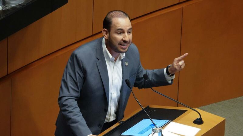 Marko Cortés denuncia que Noroña le negó participar en el Parlamento Europeo