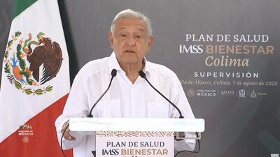 El mandatario confirmó que supervisará el operativo de rescate