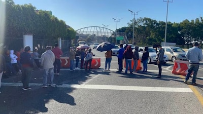 La protesta escaló este jueves con un enfrentamiento entre ciudadanos