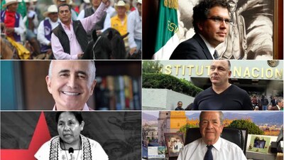 Ellos son algunos de los aspirantes presidenciales sin partido