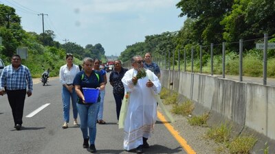 En esta vía se han registrado varios accidentes fatales