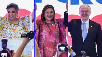 Los 3 finalistas agradecieron a sus simpatizantes por el apoyo