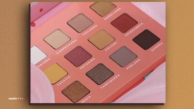 Los tonos de la paleta hacen referencia al color de piel de las personas a lo largo y ancho del país