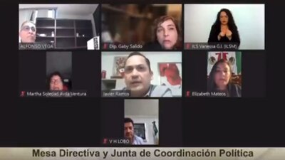 El diputado local, Gonzalo Espina Miranda, lanzó agresivos comentarios a sus compañeros