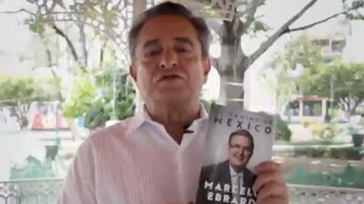 El hermano del presidente invitó a presentación del libro "El Camino de México" de Marcelo Ebrard