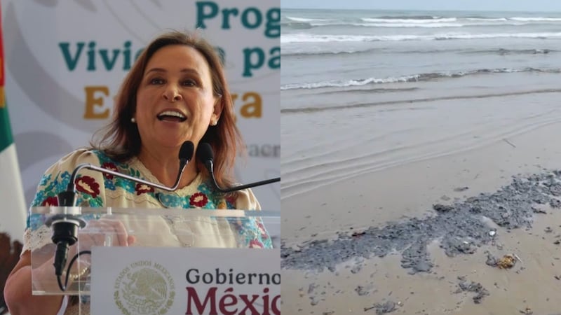Nahle minimiza derrame de crudo en el Golfo de México; niega muerte de especies marinas